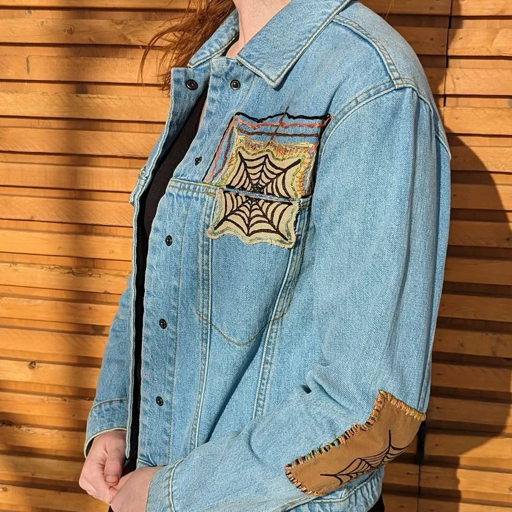 Handstitched Denim Jacket - Picture 4 of 14